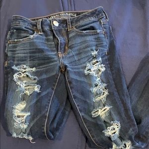 American Eagle 360 super stretch jeans